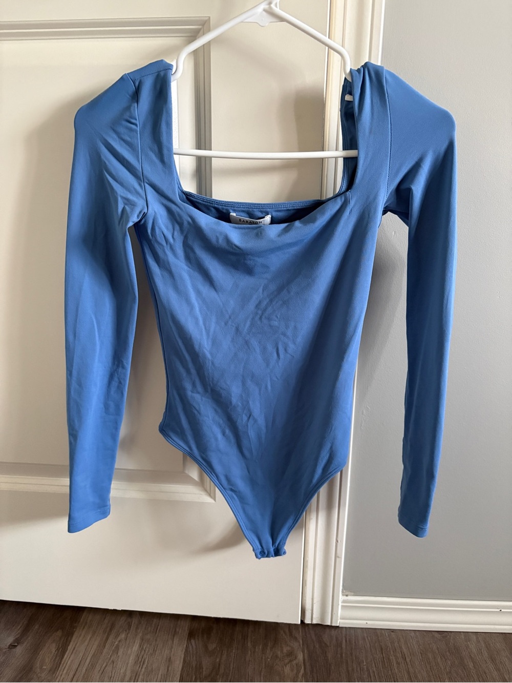 Babaton Slate Blue Boatneck Top - Picture 2 of 7
